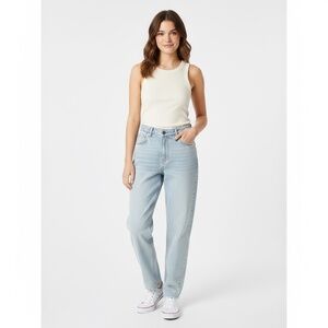 ABERCROMBIE AND FITCH Cotton Curve Love 90’s Straight Ultra High Rise Jeans 28 6